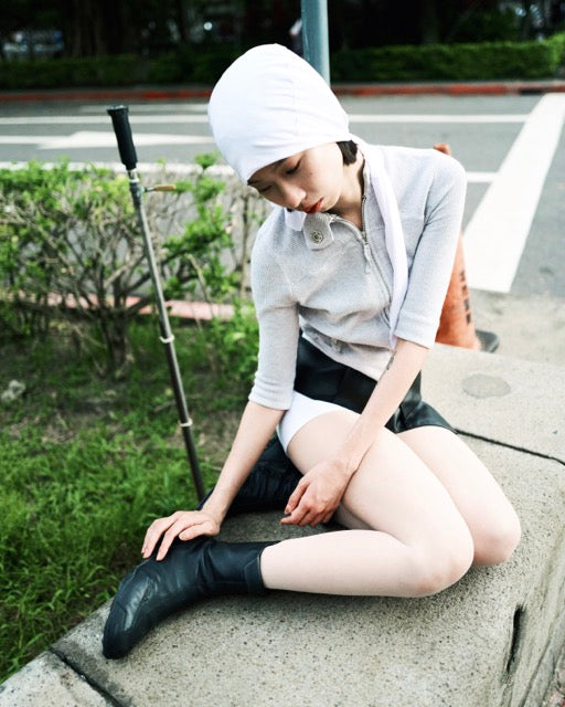 DKNY Leather Zip Boots US7