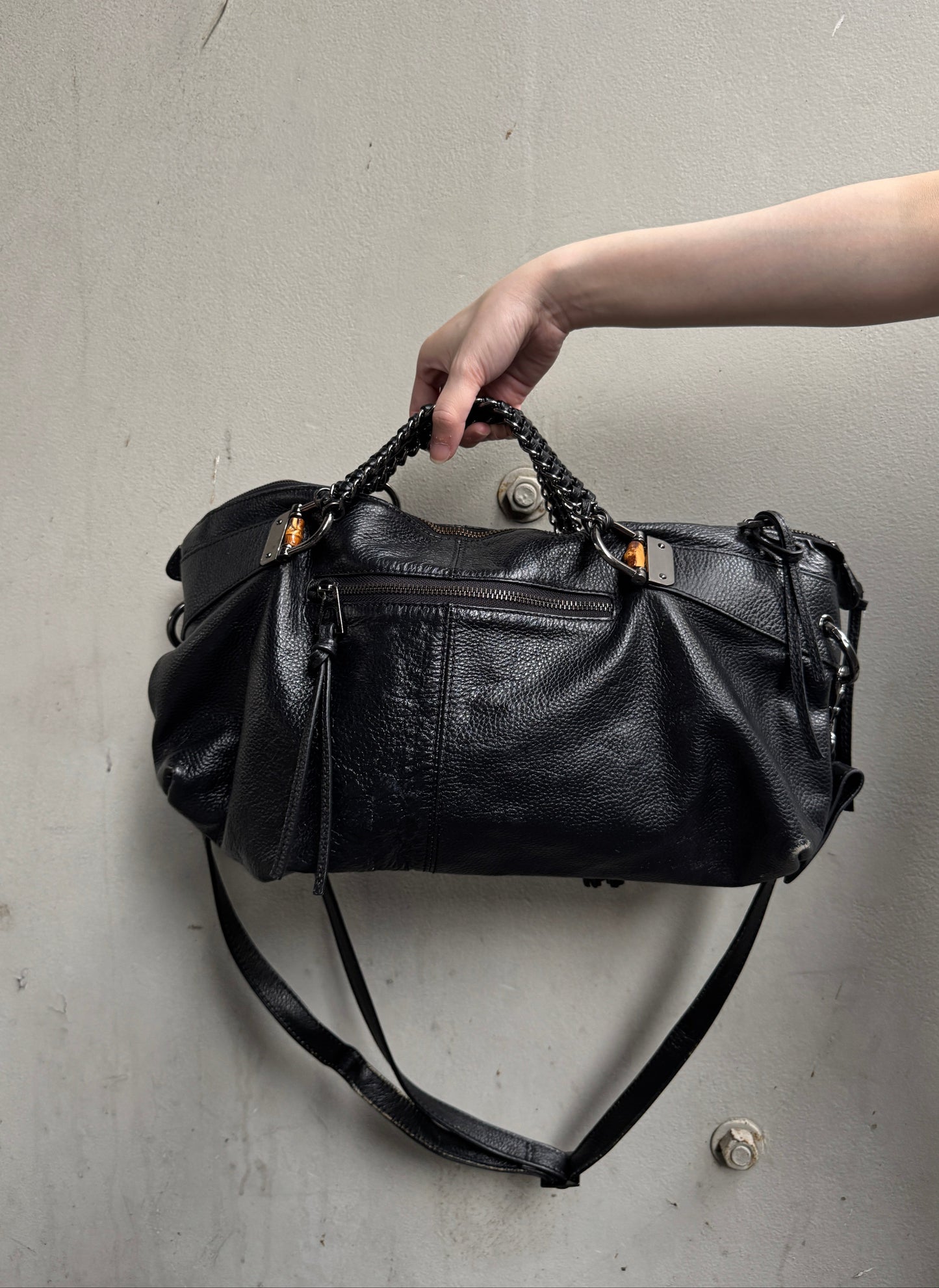 Braid Leather Bag