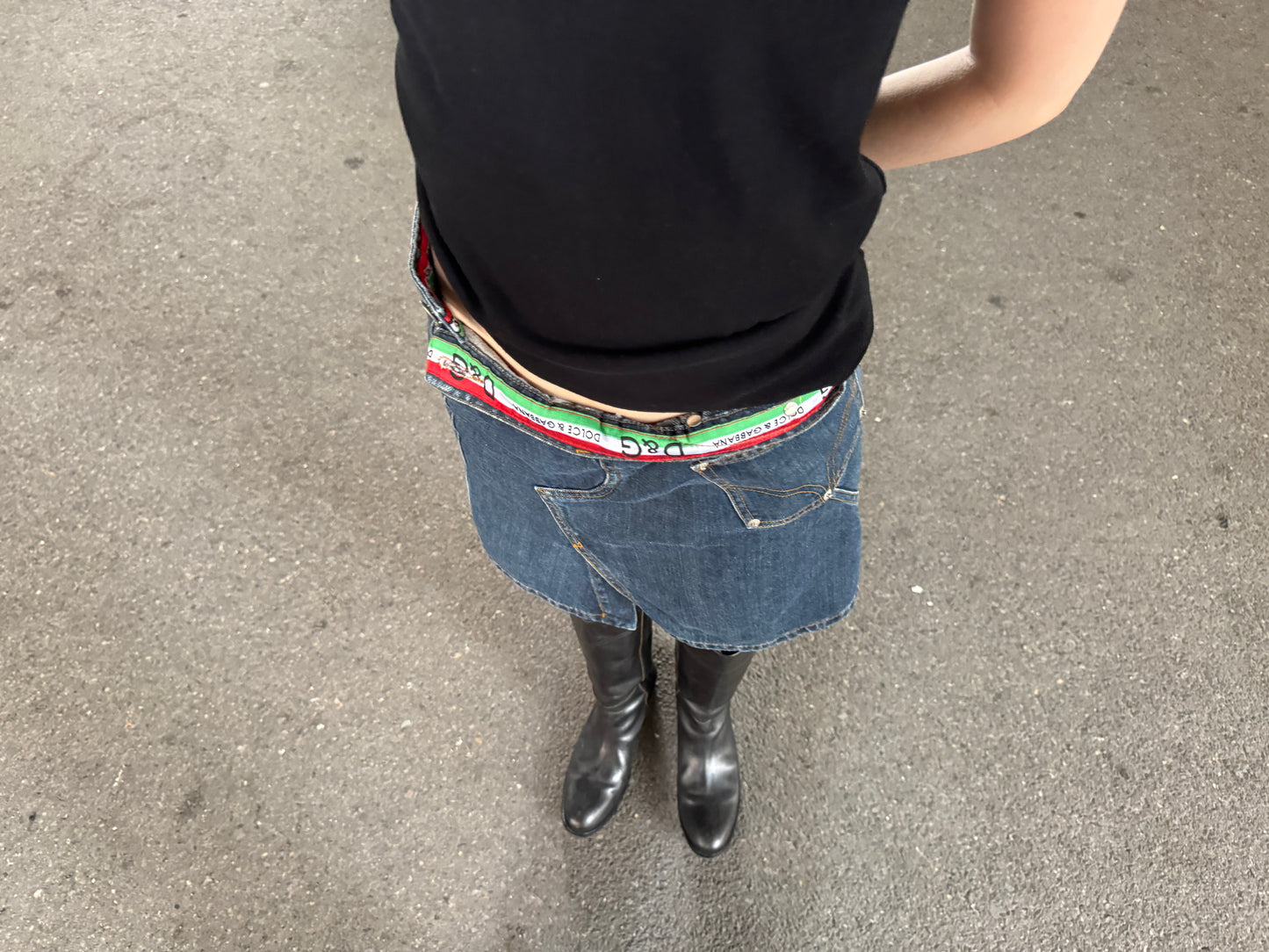 DOLCE & GABBANA Denim Skirt