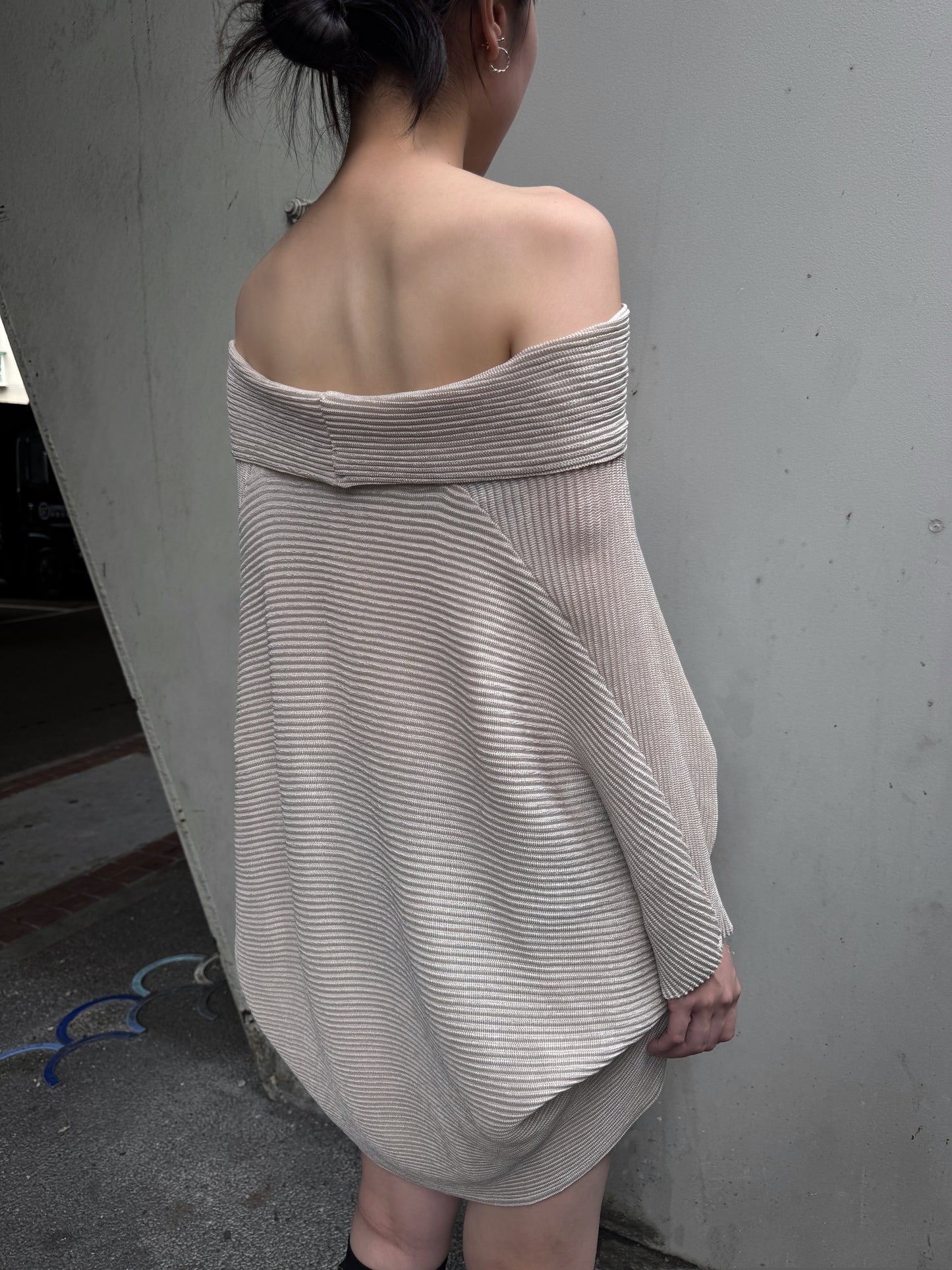 Pleated Three ways Top