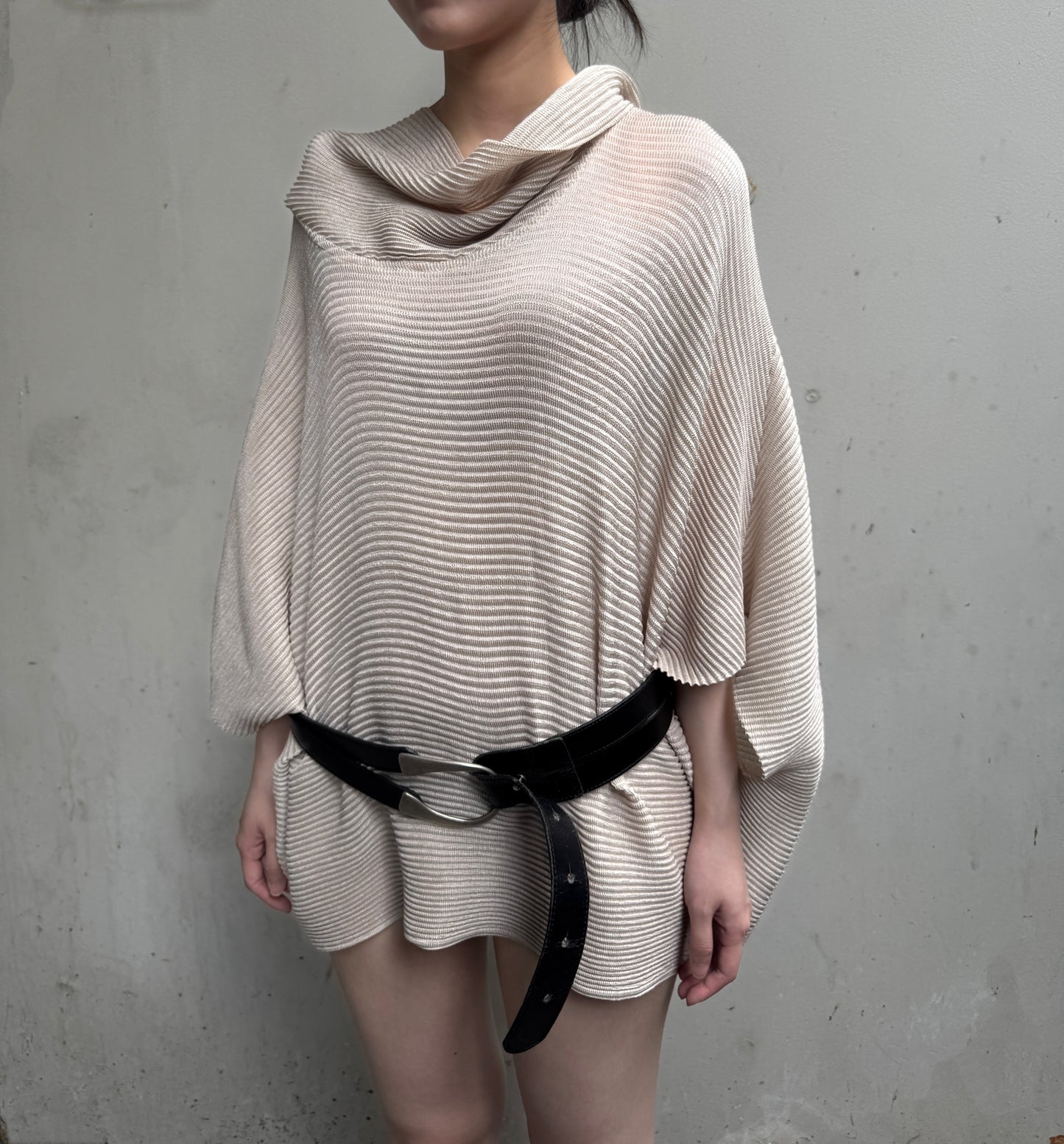 Pleated Three ways Top