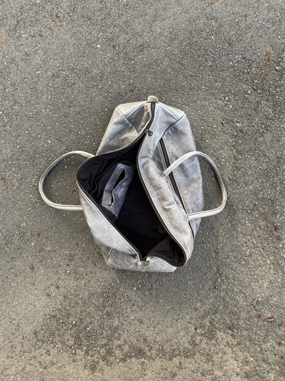Jas M.B. 2000s Leather Travel Bowling Bag