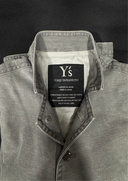 Y’s by Yohji Yamamoto Asymmetric Button-Up Jacket