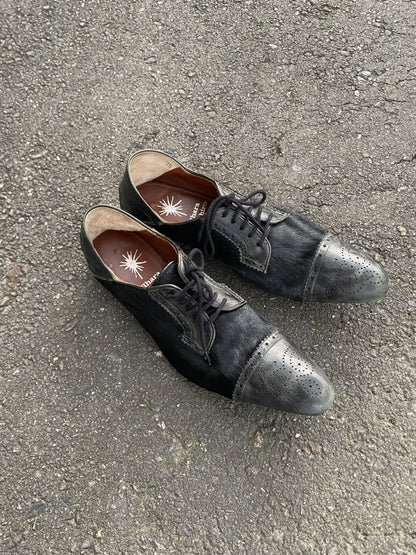 2000s Miharayasuhiro Pony Hair Derby Shoes