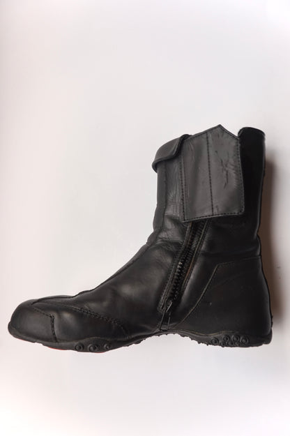 DKNY Leather Zip Boots US7