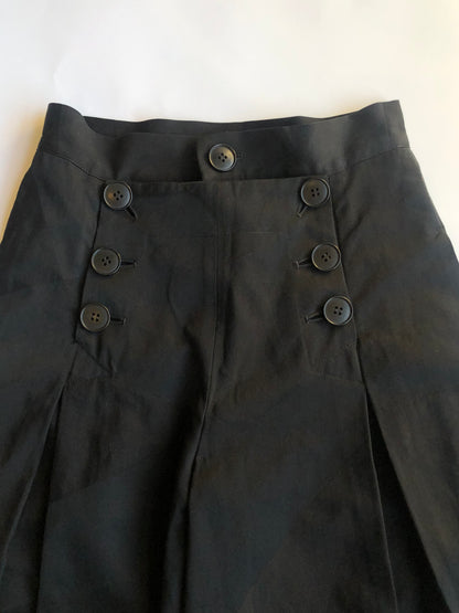 LIMI feu Cotton Silk Panelled Sailor Pants