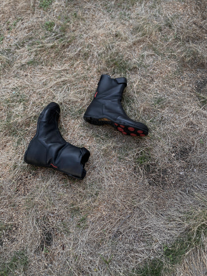 DKNY Leather Zip Boots US7
