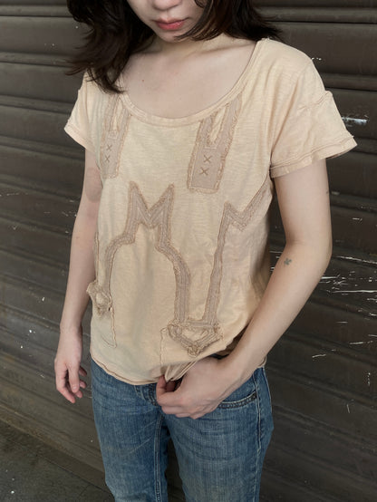 Marithé + François Girbaud M Logo Dual Pocket Tee t shirt