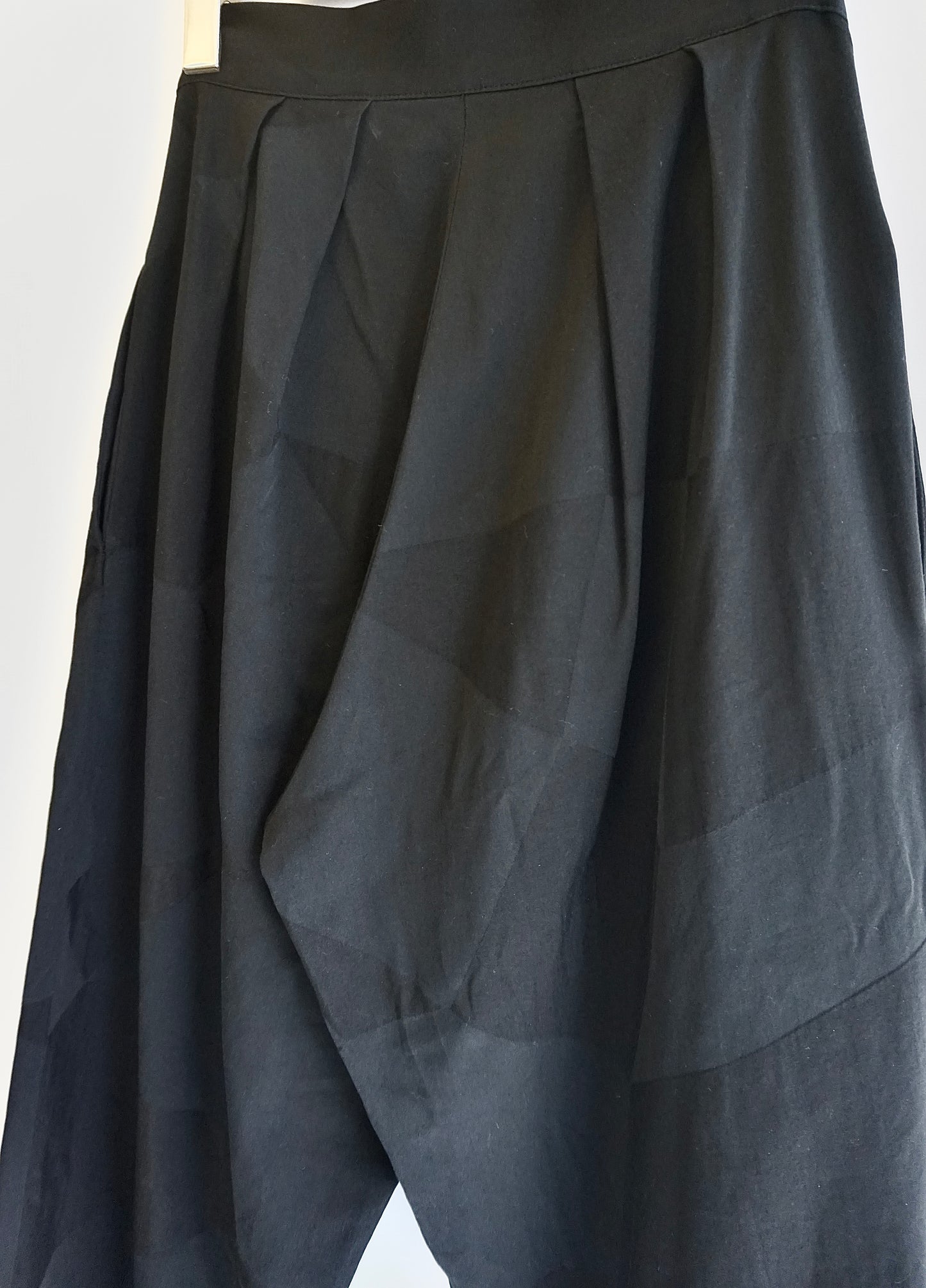 LIMI feu Cotton Silk Panelled Sailor Pants