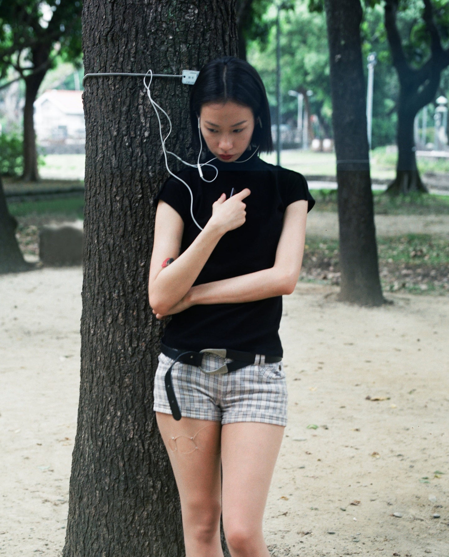 ISSEY MIYAKE APOC SHORT SLEEVE TURTLENECK
