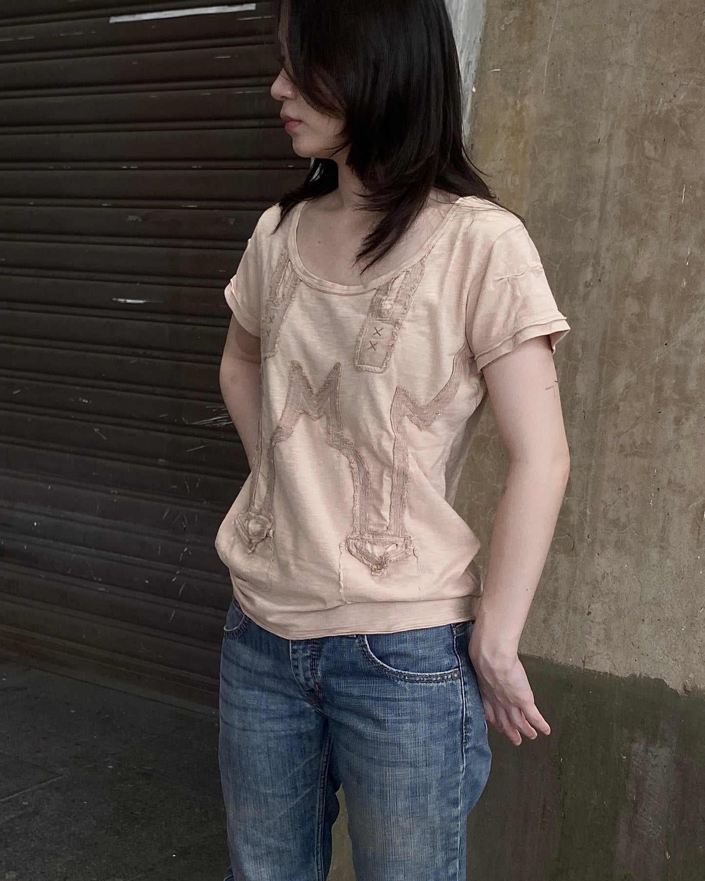 Marithé + François Girbaud M Logo Dual Pocket Tee t shirt
