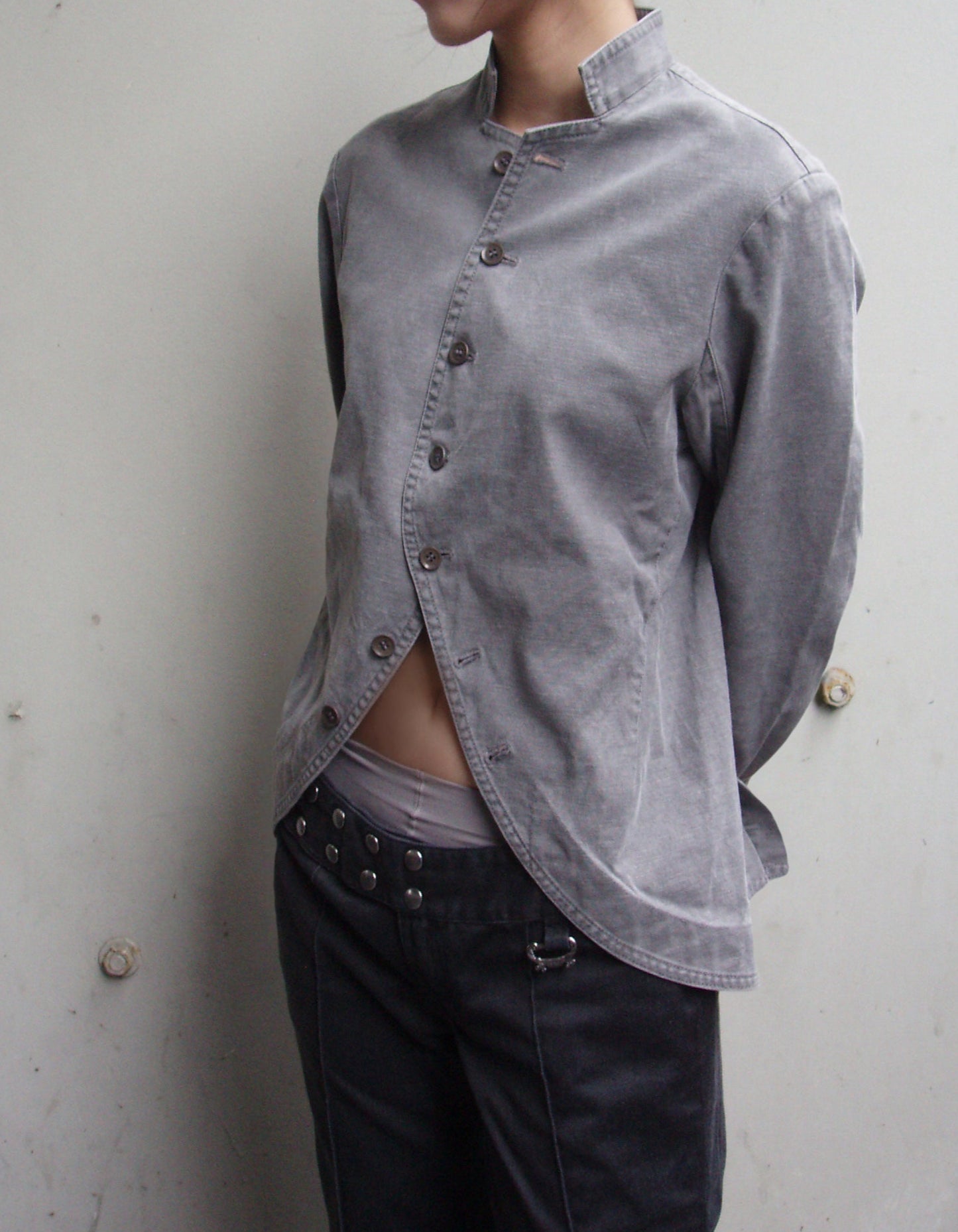 Y’s by Yohji Yamamoto Asymmetric Button-Up Jacket