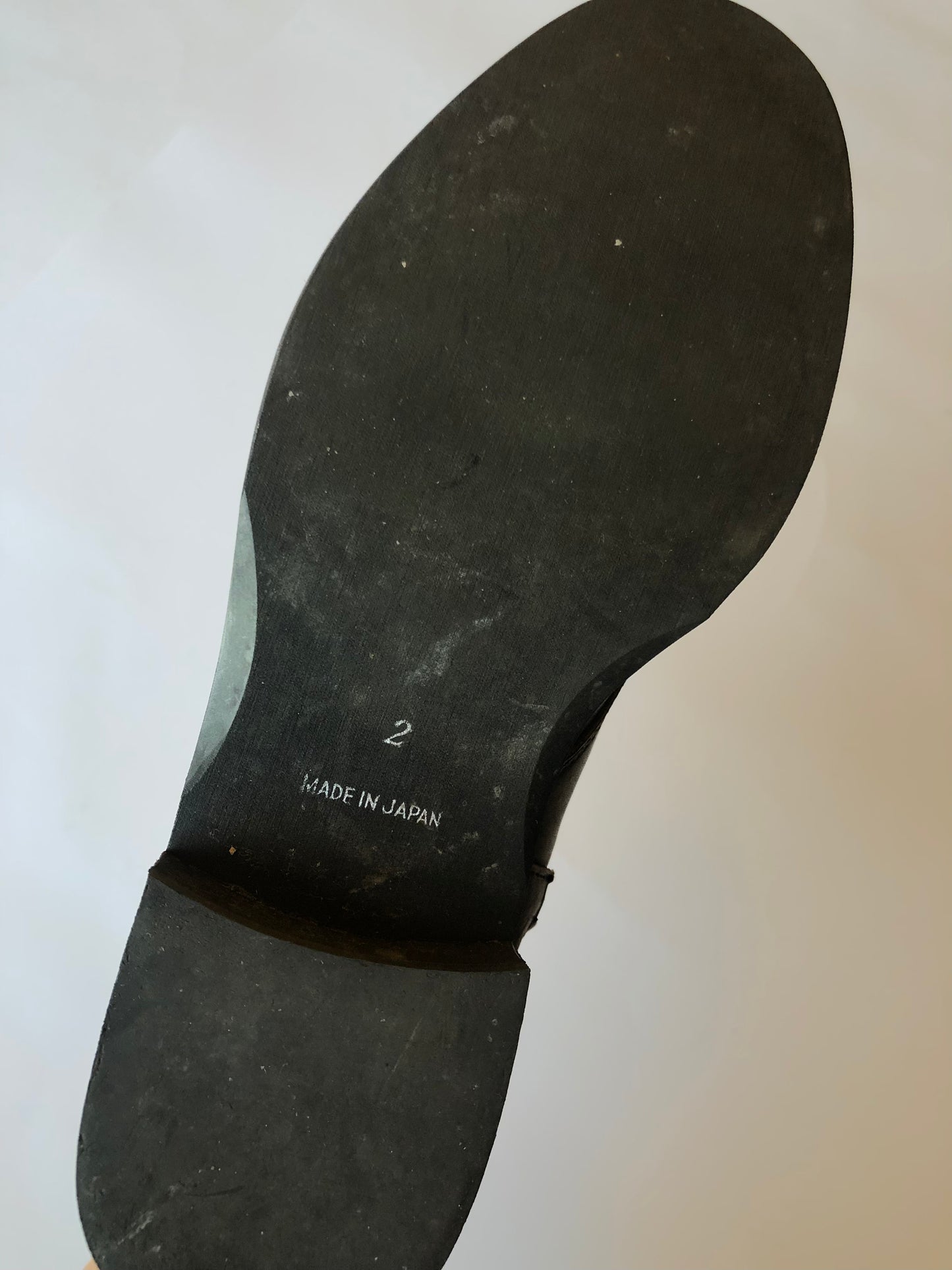 YOHJI YAMAMOTO FEMME Double Zip Leather Boots size2 (about 23.5)