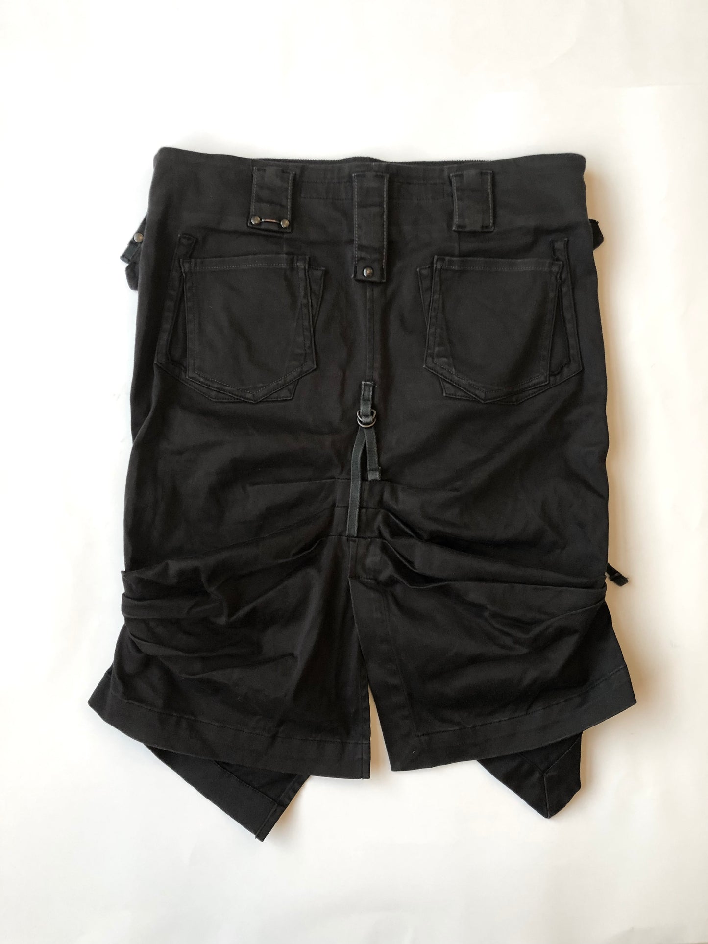 Marithé + François Girbaud slit skirt