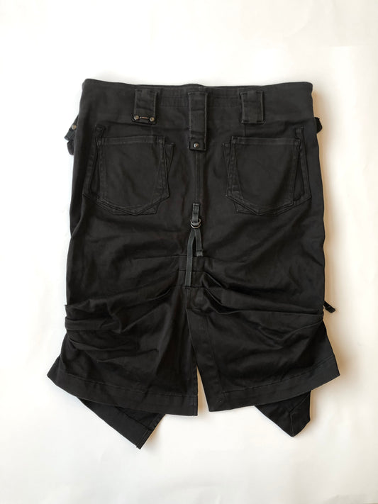 Marithé + François Girbaud slit skirt