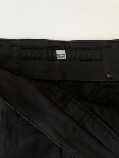 Marithé + François Girbaud slit skirt