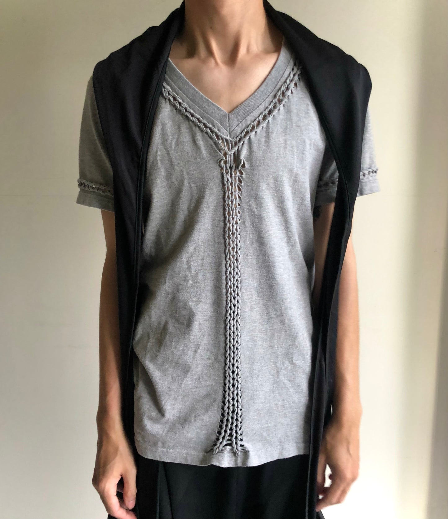 Number (N)ine SS07 "About A Boy" Braided T-Shirt