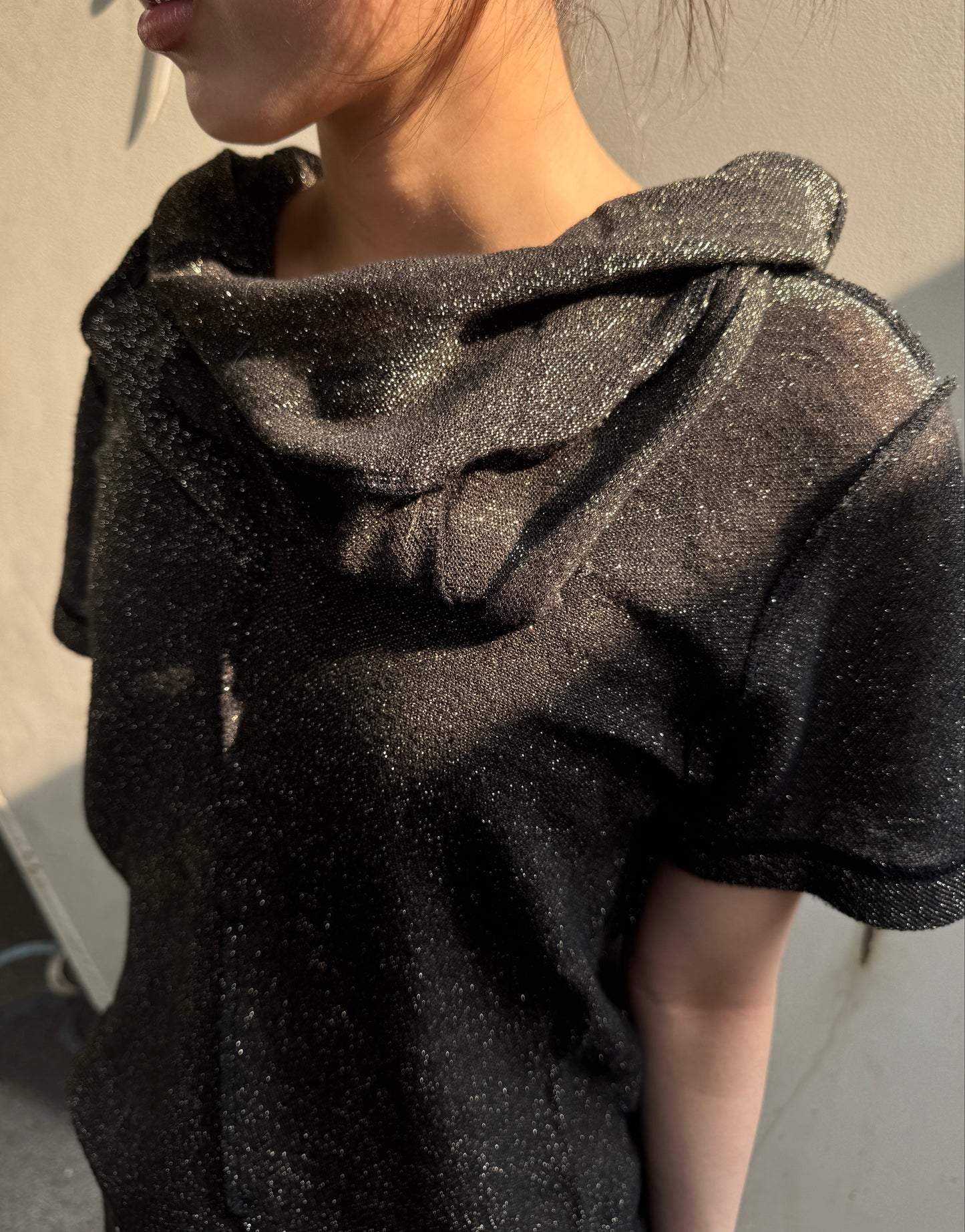 AD2005 JUNYA WATANABE 2 Way Shimmery Knit Top