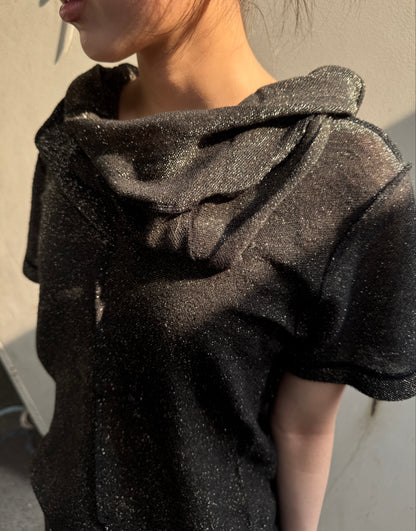AD2005 JUNYA WATANABE 2 Way Shimmery Knit Top