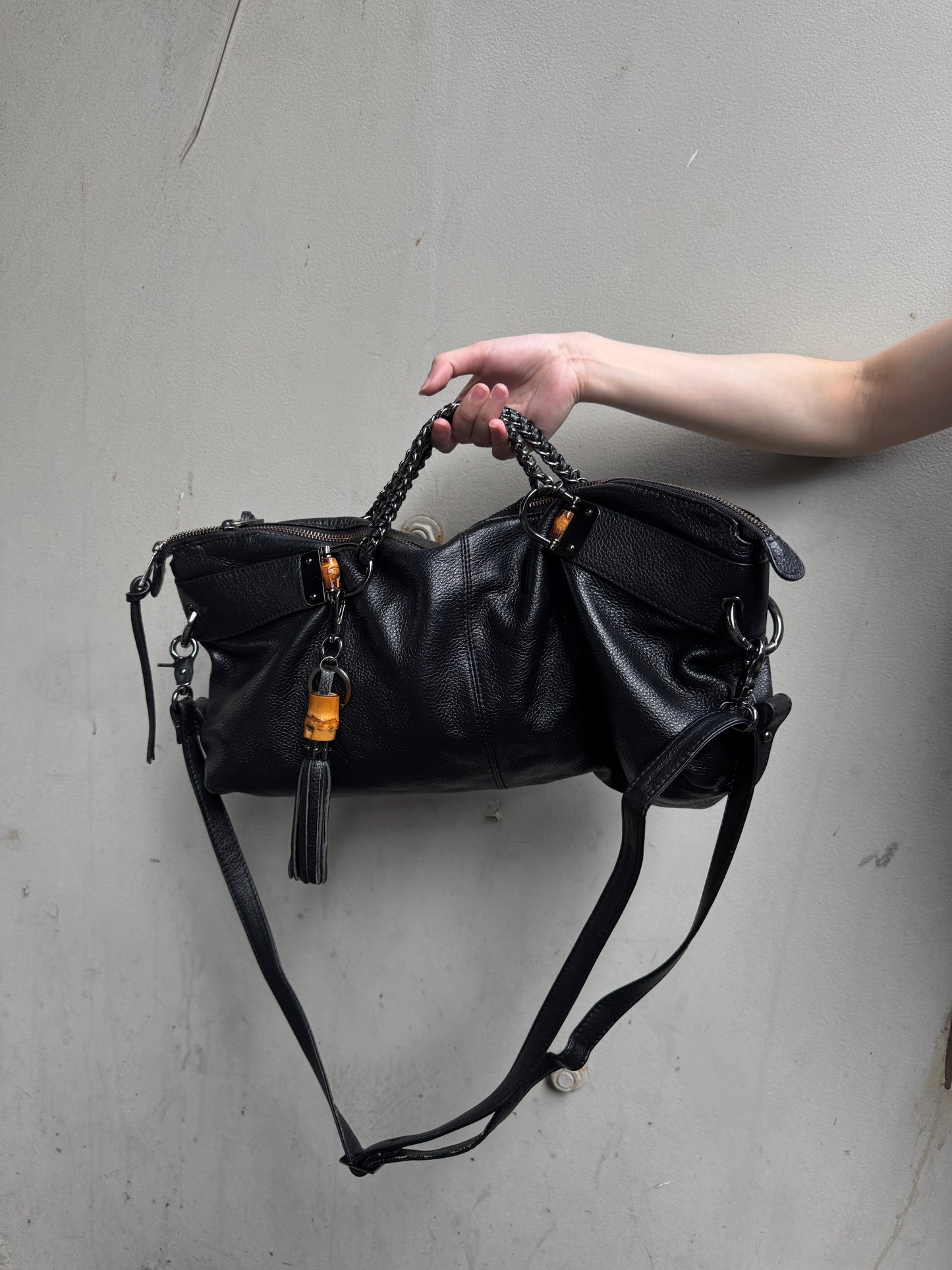 Braid Leather Bag
