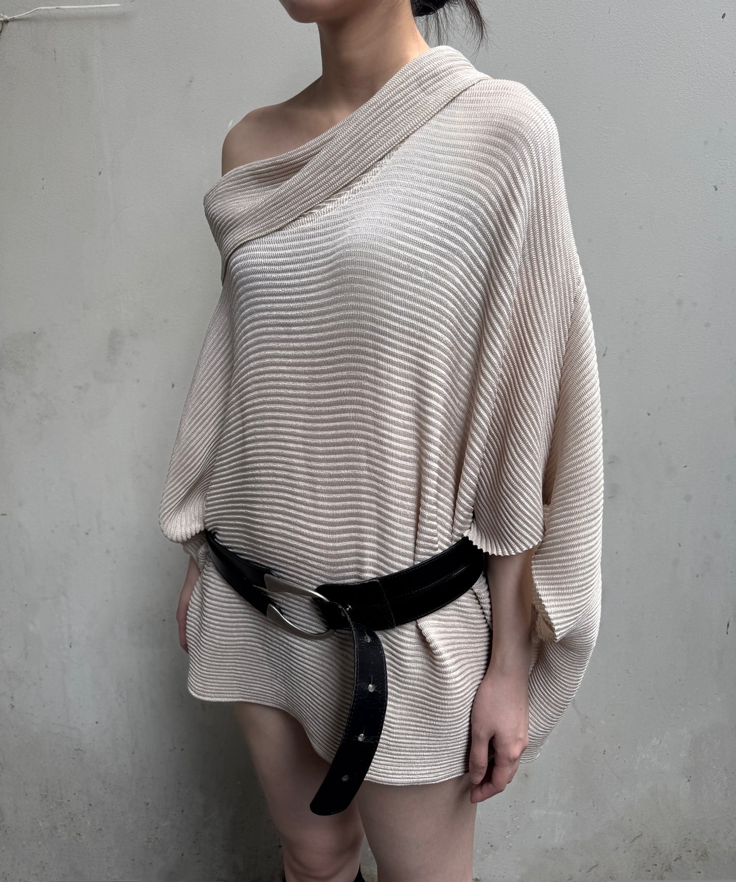 Pleated Three ways Top