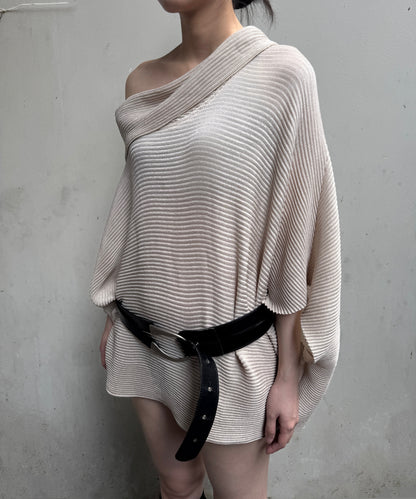 Pleated Three ways Top