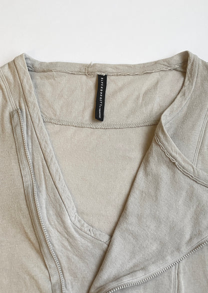 Black Barrett by Neil Barrett Long Sleeve Zip Top