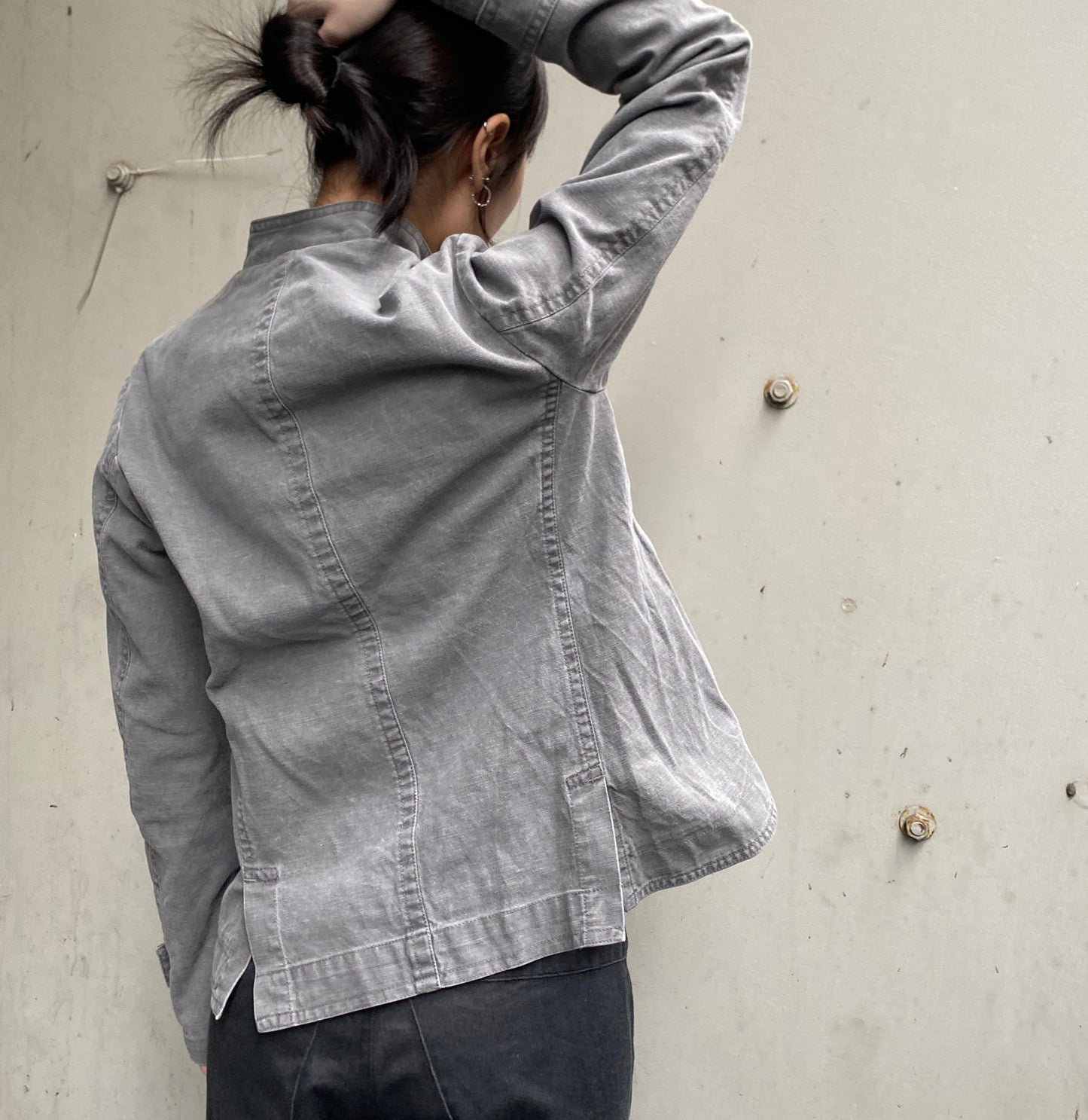 Y’s by Yohji Yamamoto Asymmetric Button-Up Jacket