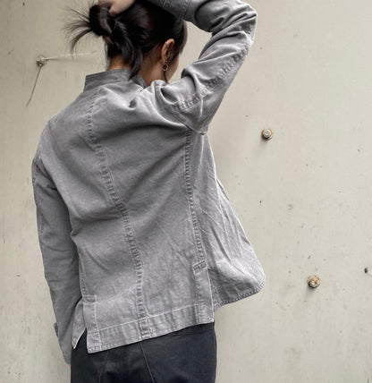 Y’s by Yohji Yamamoto Asymmetric Button-Up Jacket