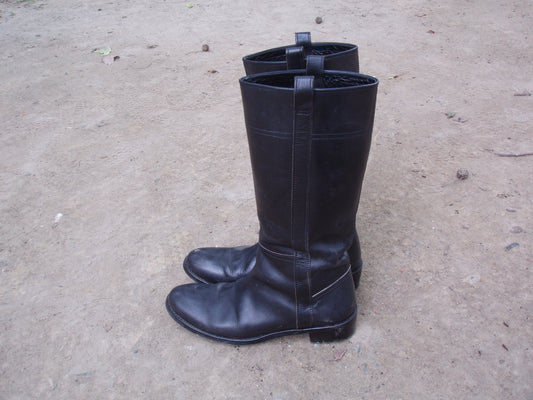 Y's by Yohji Yamamoto Leather Boots