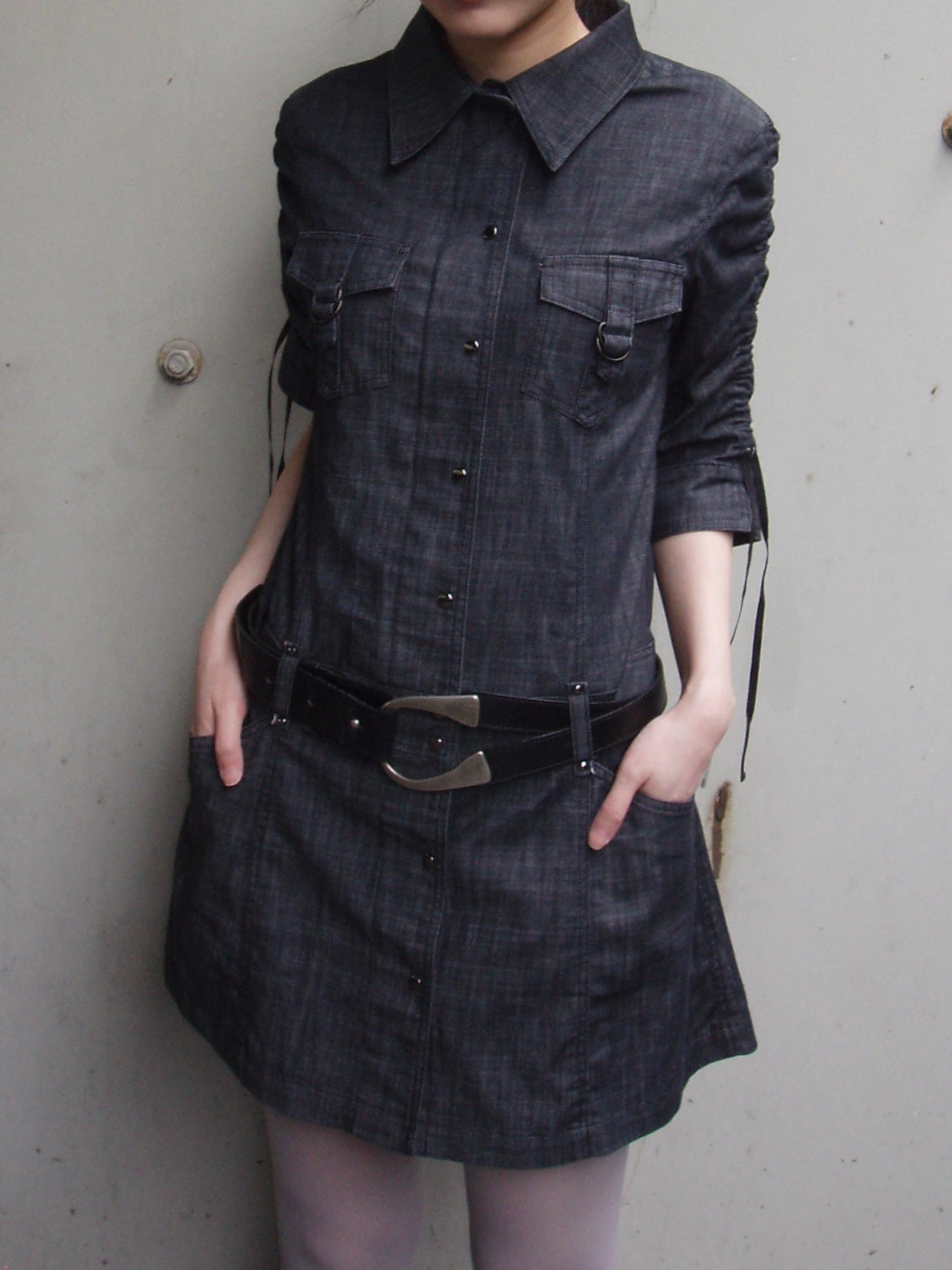 00s DENIM DRESS